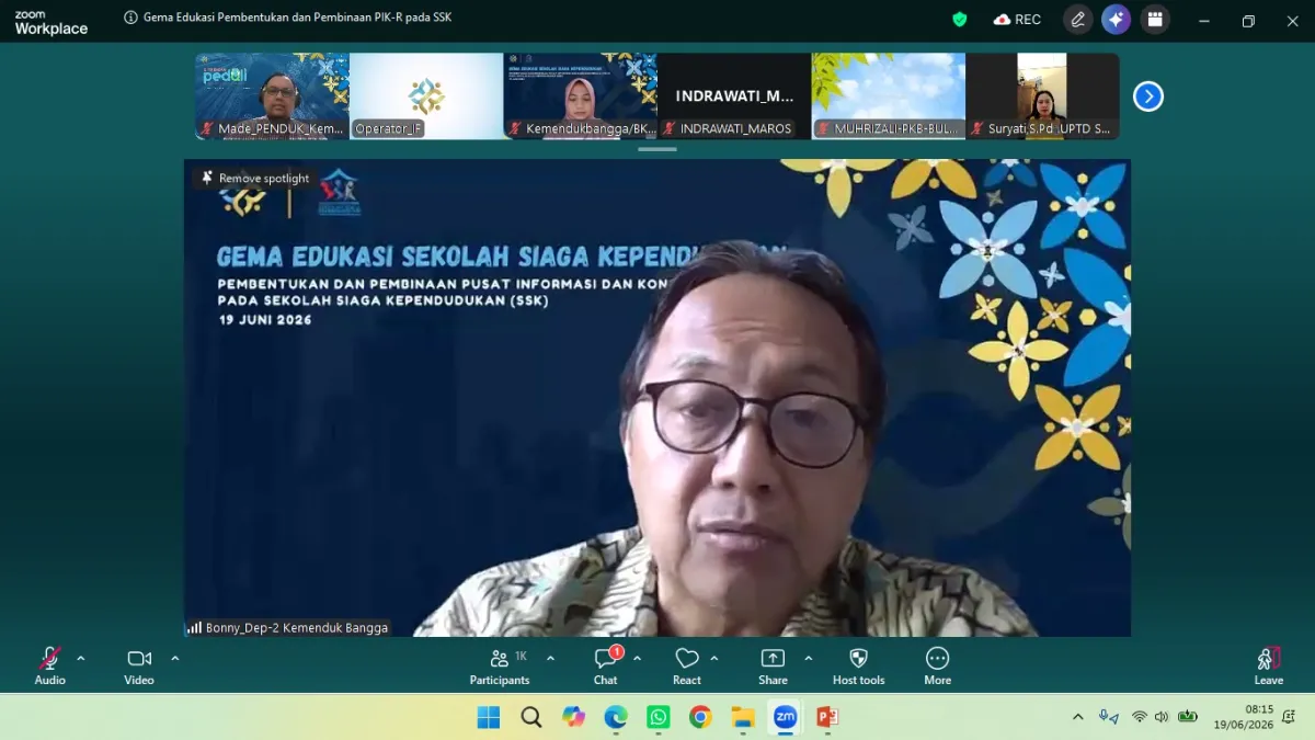 Gema Edukasi SSK Perkuat Sinergi PIK-R untuk Menyiapkan Generasi Emas 2045